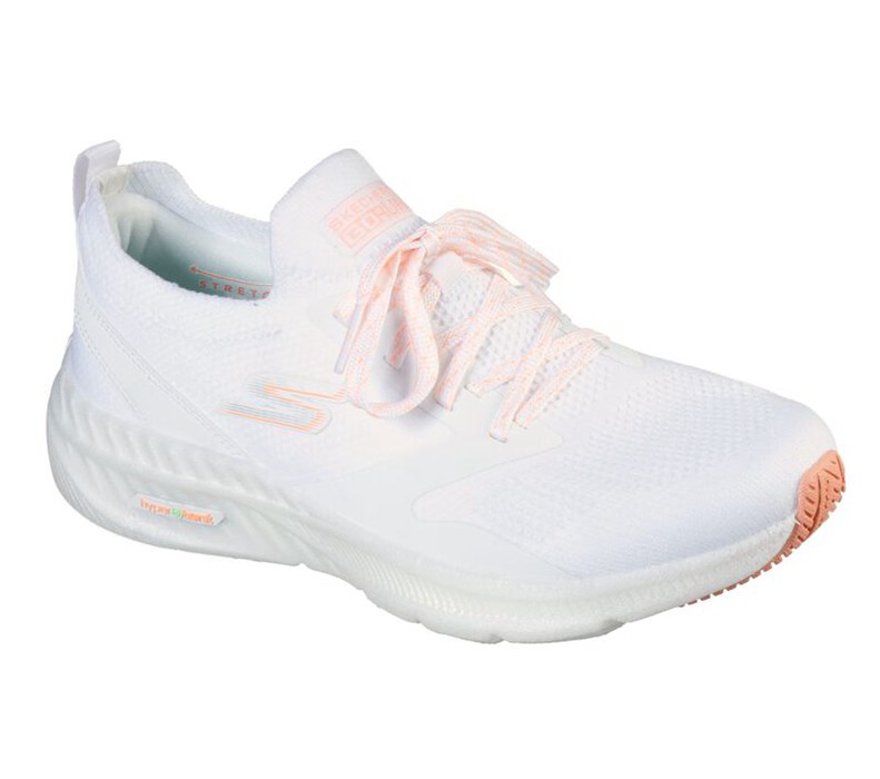 Skechers Gorun Hyper Burst - Womens Running Shoes White/Orange [AU-WD8602]